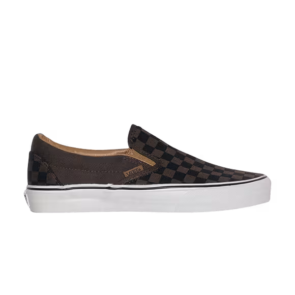 Vans Classic Slip-on Checkerboard Demitasse/ Black