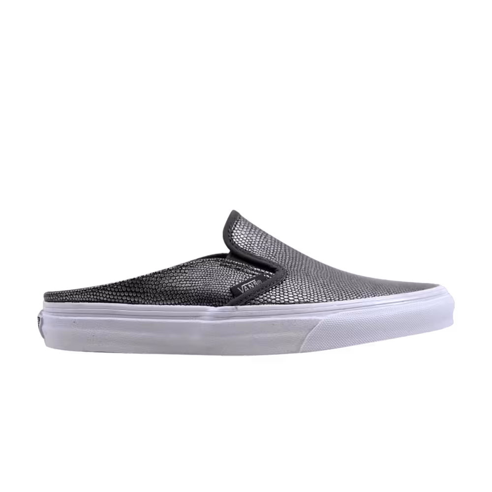 Vans Slip-On Mule Embossed Leather Grey