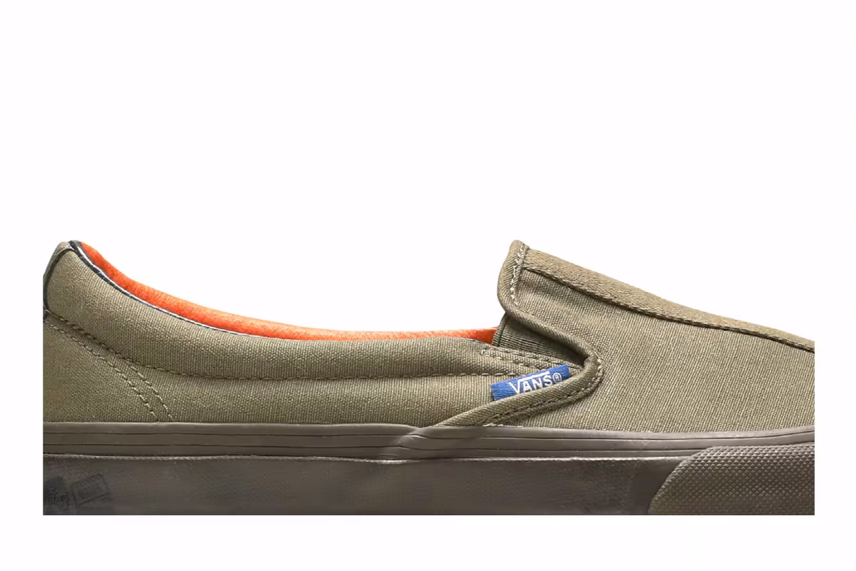 Taka Hayashi x Vans Slip-On 66 LX Stone Grey, view 3