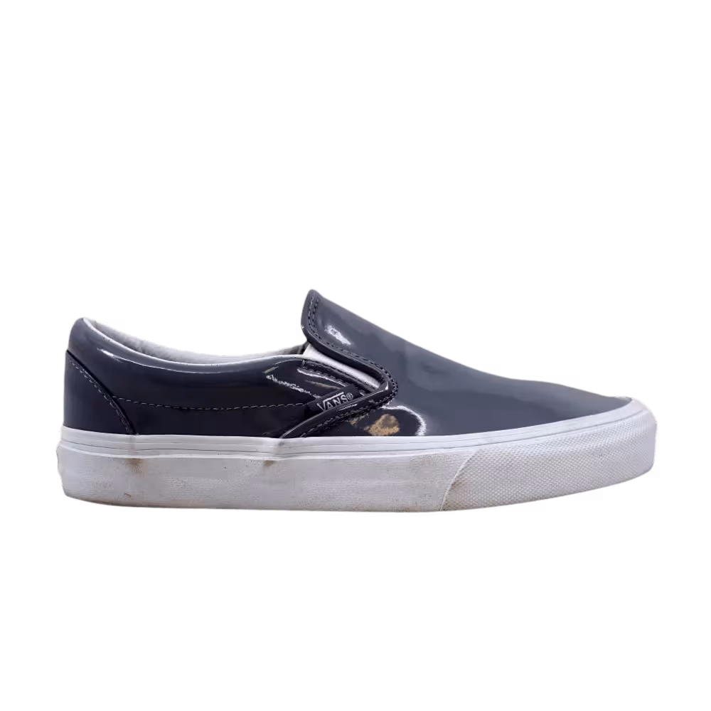 Vans Slip-On Tumble Patent Grey