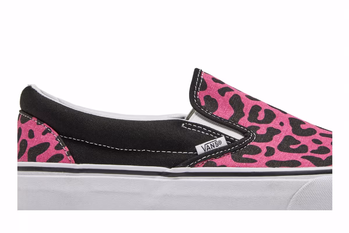 Vans Classic Slip-On Pink Leopard, view 3