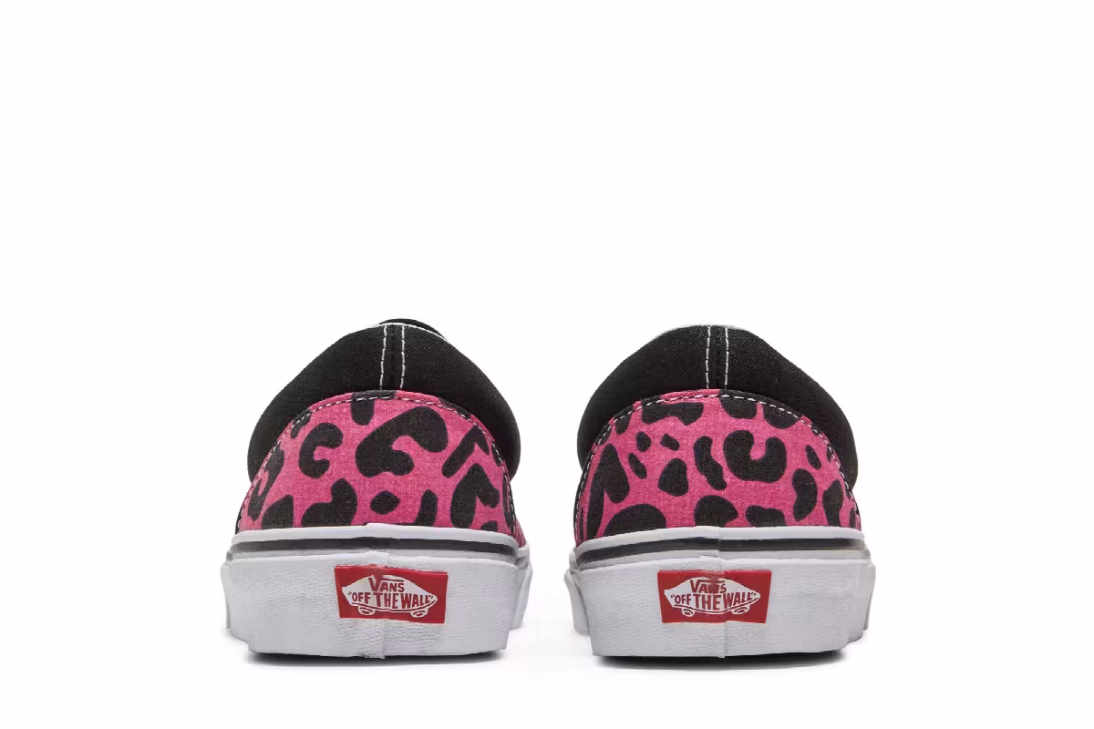 Vans Classic Slip-On Pink Leopard, view 7