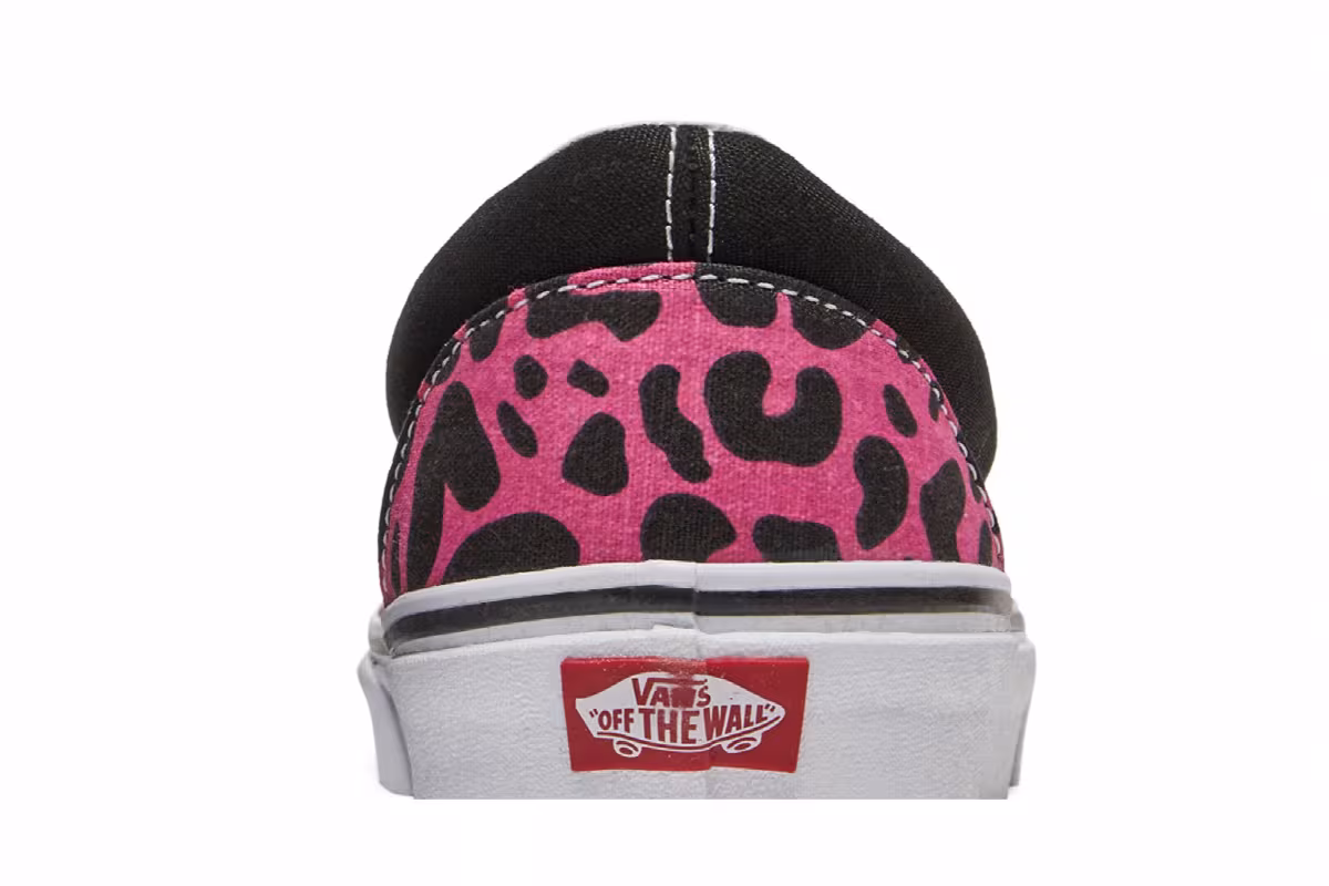 Vans Classic Slip-On Pink Leopard, view 8
