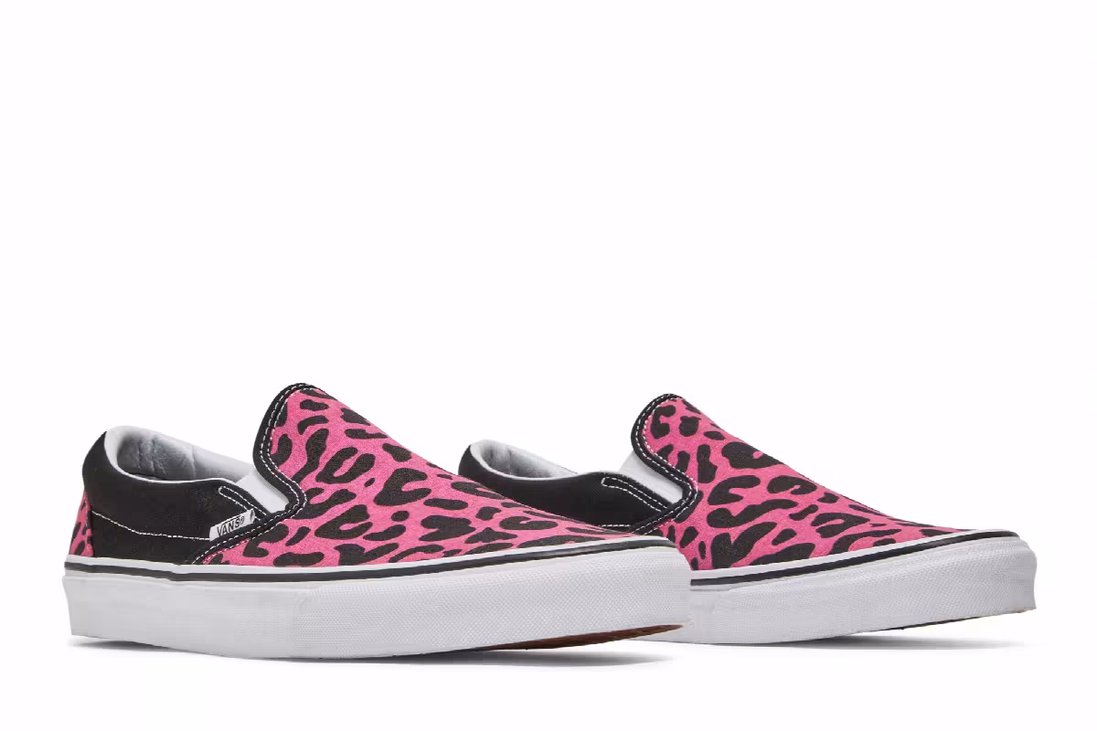 Vans Classic Slip-On Pink Leopard, view 9