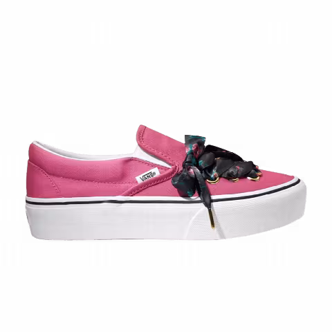 Vans Classic Slip-On 'Oversized Lace - Carmine Rose'