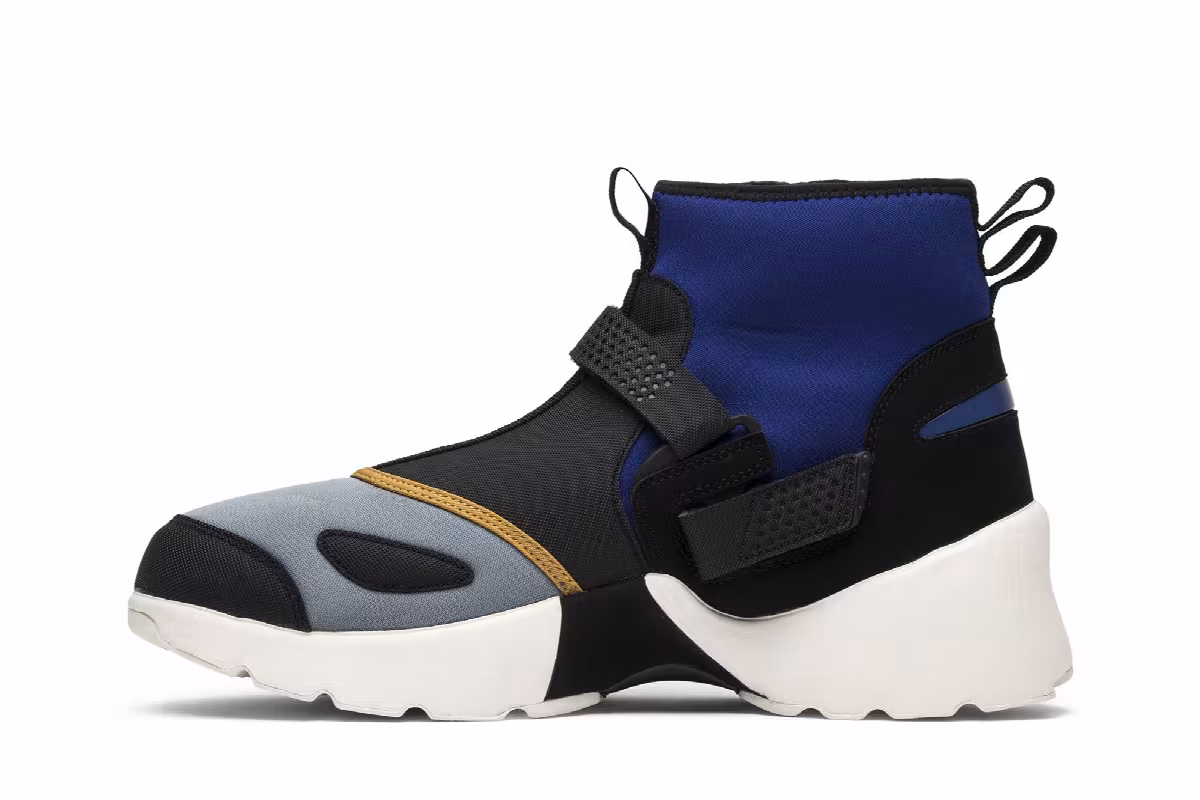 Air Jordan Trunner LX High NRG Black Grey Blue, view 4