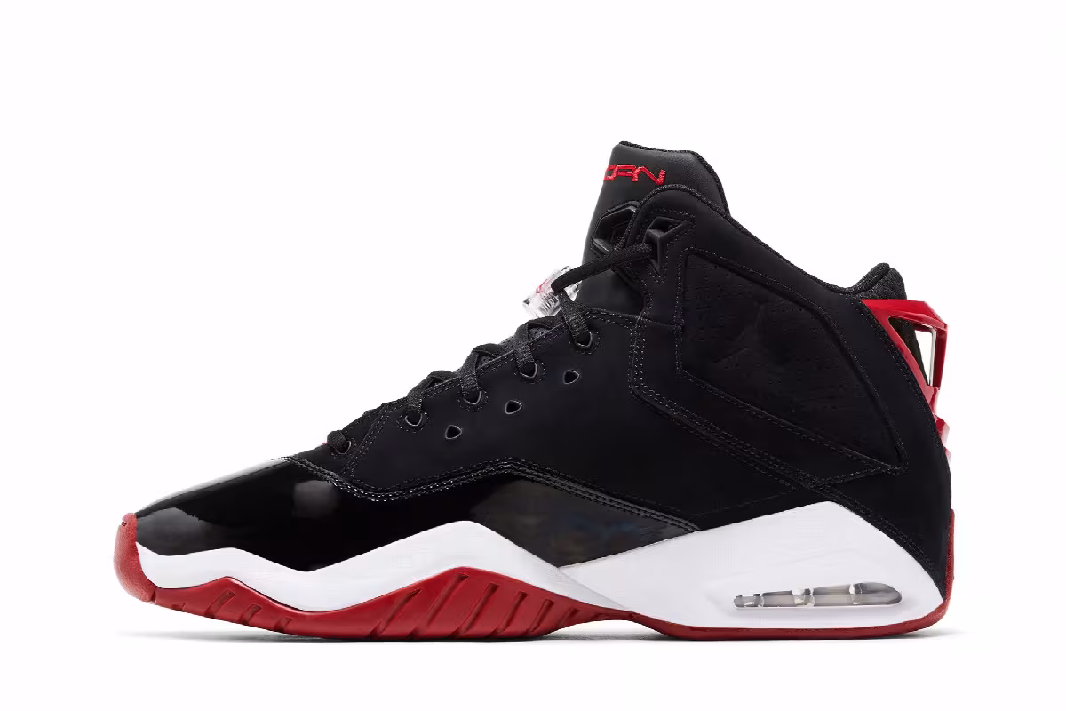 Air Jordan B'Loyal Black Gym Red, view 4