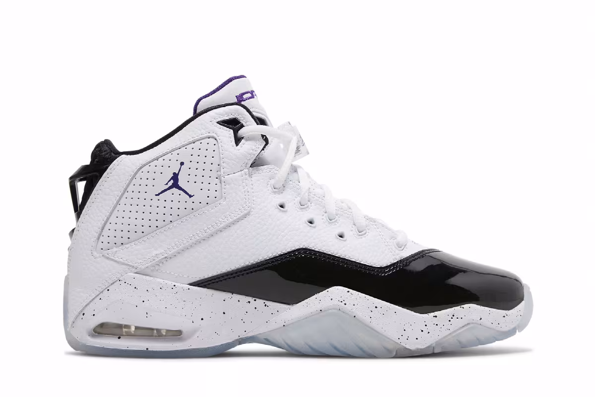 Air Jordan B'Loyal GS White Court Purple, view 2