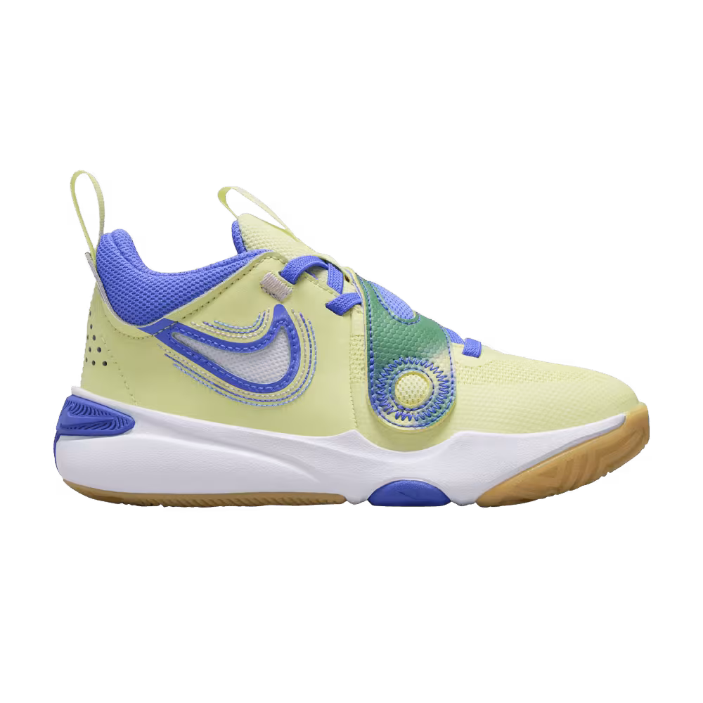 Nike Team Hustle D11 SE PS Luminous Green Ultramarine