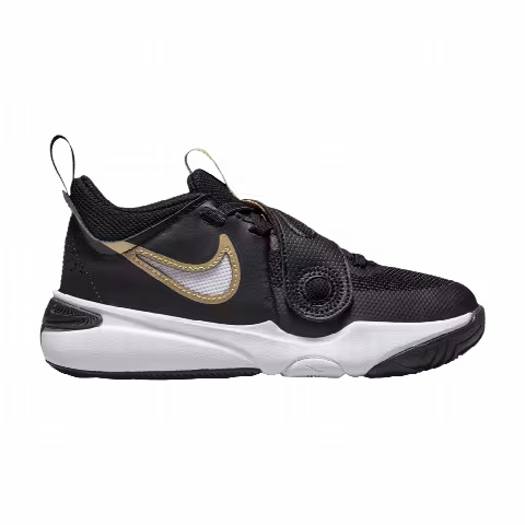 Nike Team Hustle D11 PS 'Black Metallic Gold'