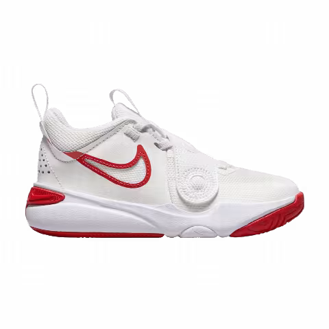 Nike Team Hustle D11 PS 'Summit White Track Red'