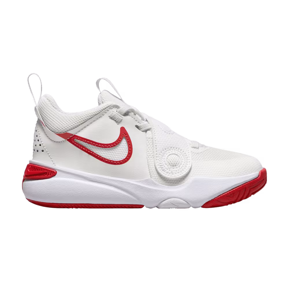 Nike Team Hustle D11 PS Summit White Track Red