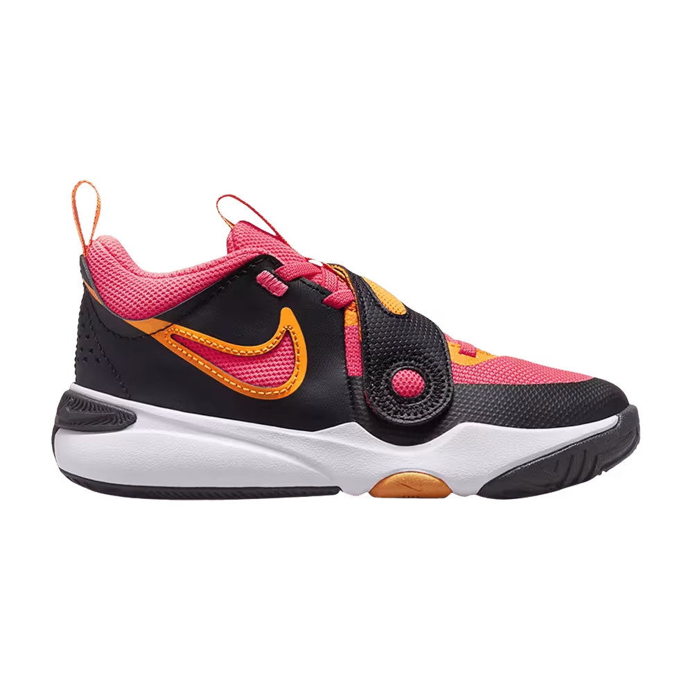 Nike Team Hustle D11 PS Black Hot Punch
