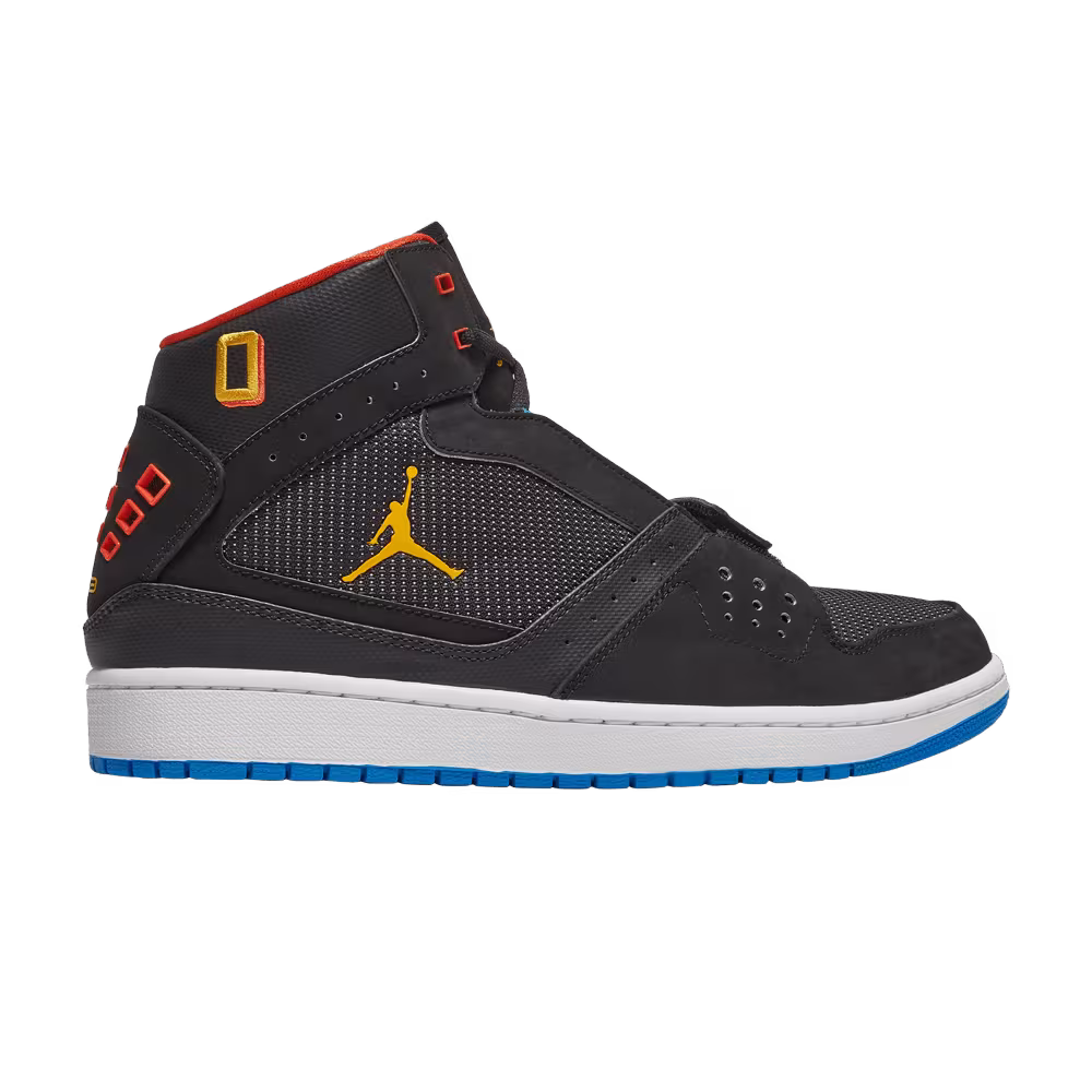 Air Jordan 1 Flight Strap Black Team Orange