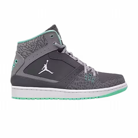 Air Jordan 1 Flight GS 'Grey Green Glow'