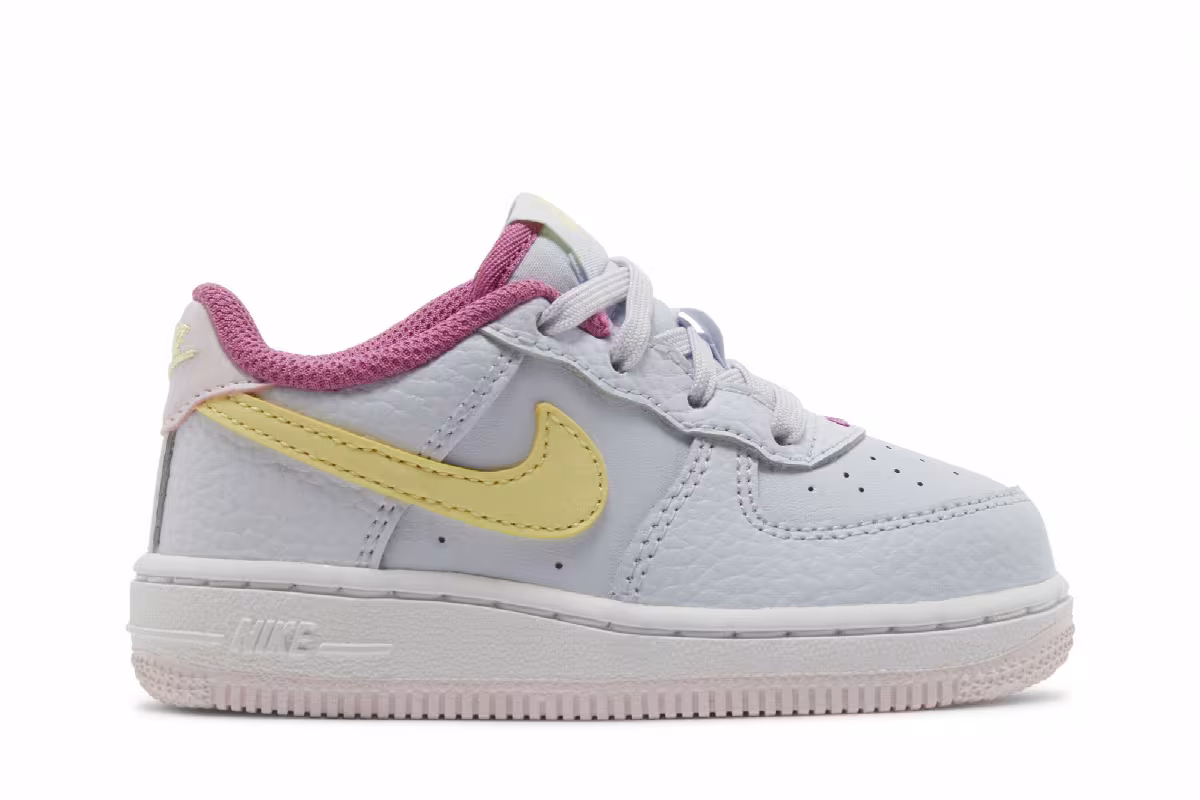 Nike Force 1 TD Grey Citron Fuchsia, view 2