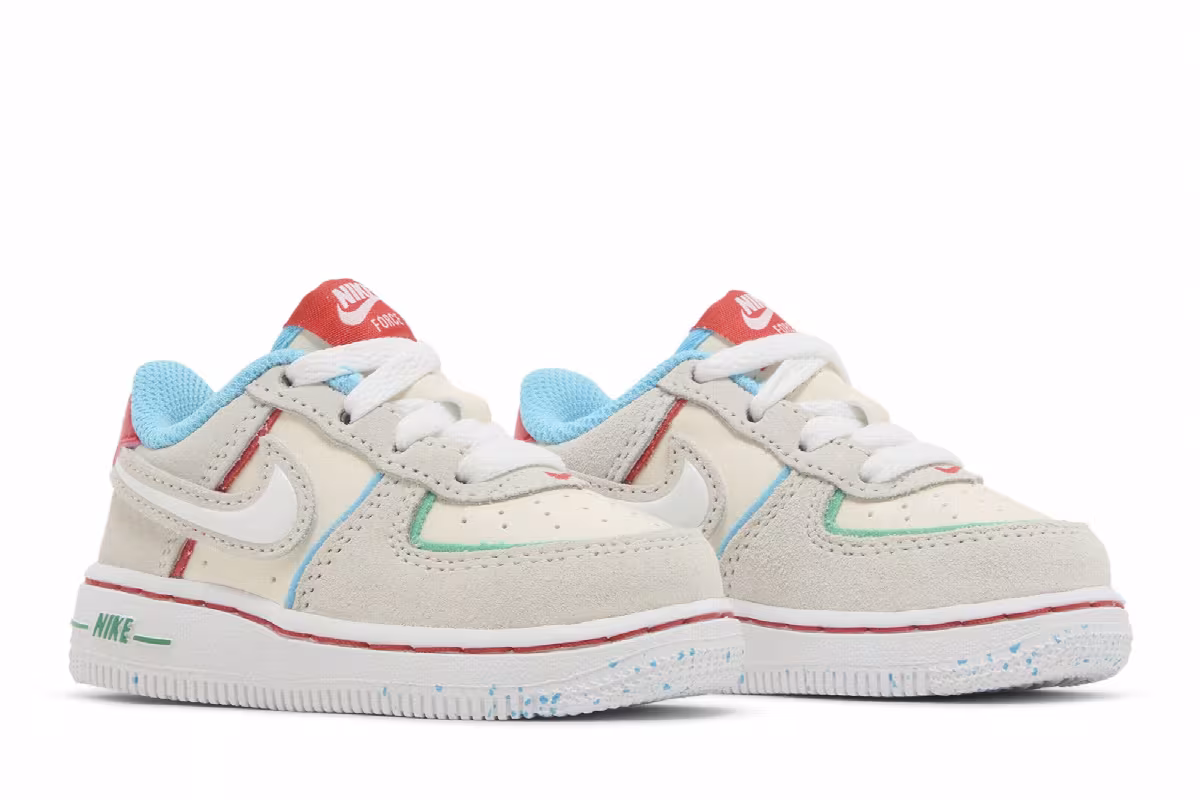 Nike Force 1 LV8 TD Holiday Cookies, view 9