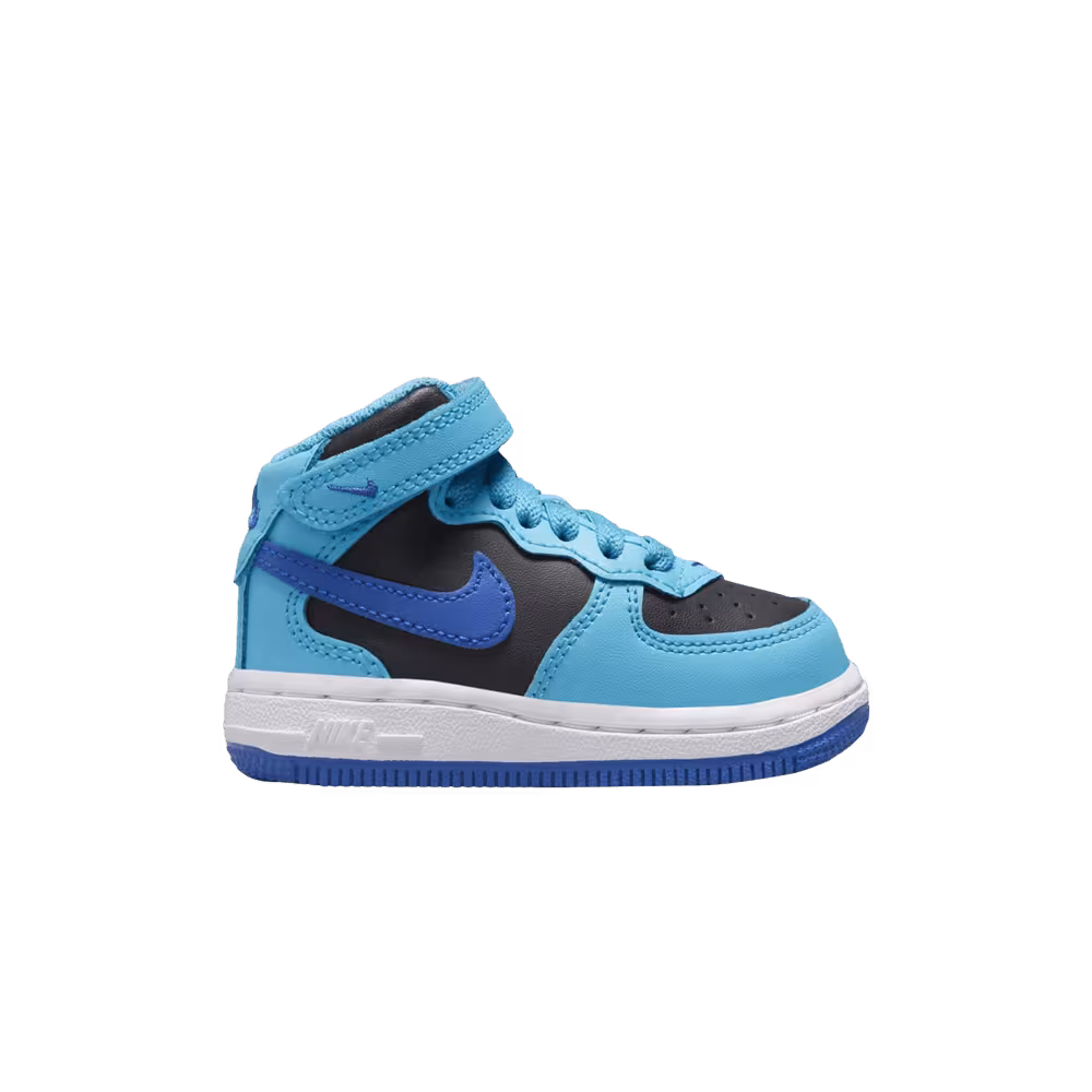 Nike Force 1 Mid LE TD Blue Lightning Black