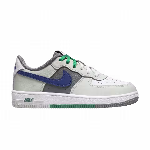 Nike Force 1 LV8 PS 'Split - Light Silver Deep Royal'