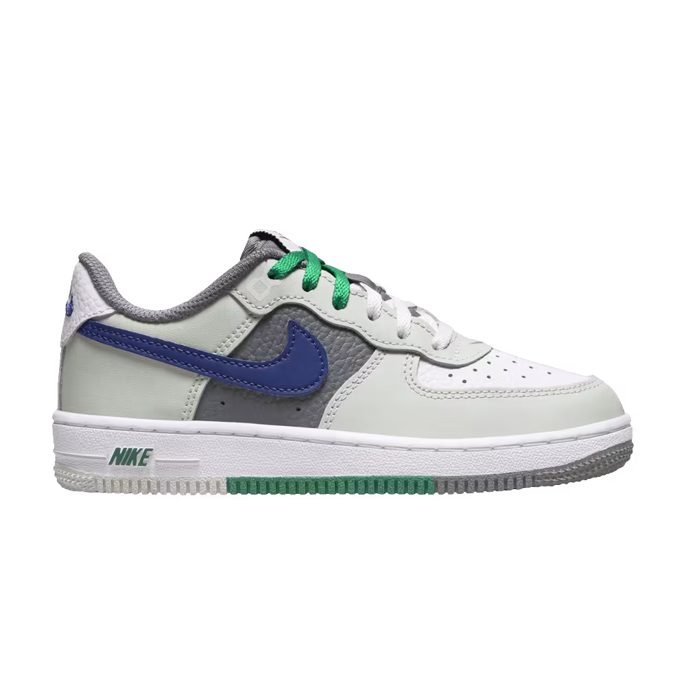 Nike Force 1 LV8 PS Split - Light Silver Deep Royal