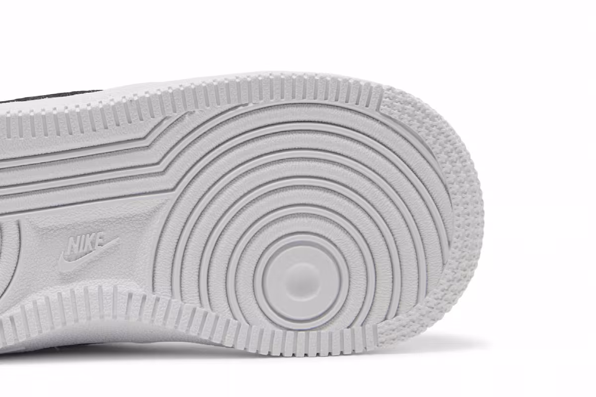 Nike Force 1 Low SE TD 40th Anniversary - White Black, view 6