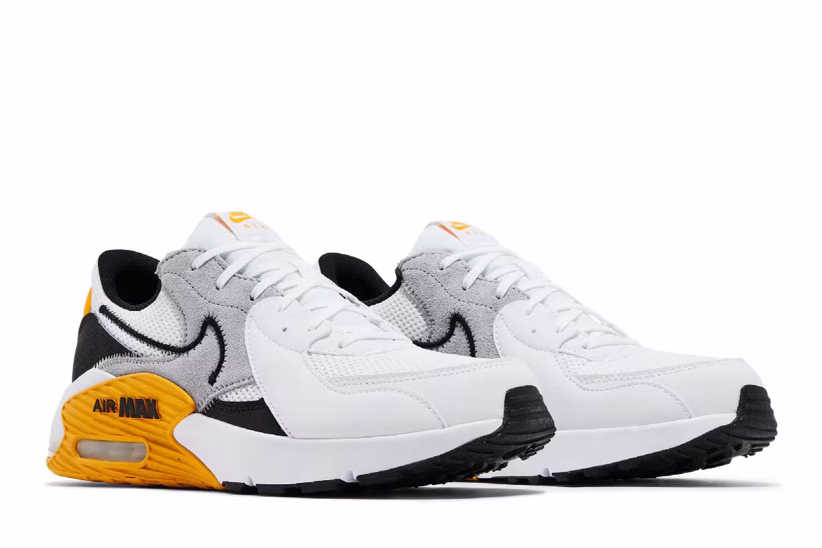 Nike Air Max Excee White University Gold, view 9