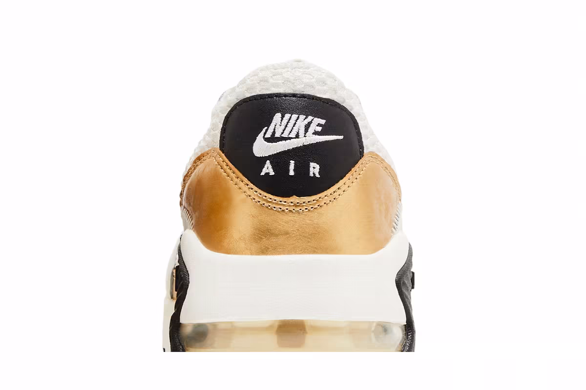 Nike Women's Air Max Excee Phantom Metallic Gold, view 8