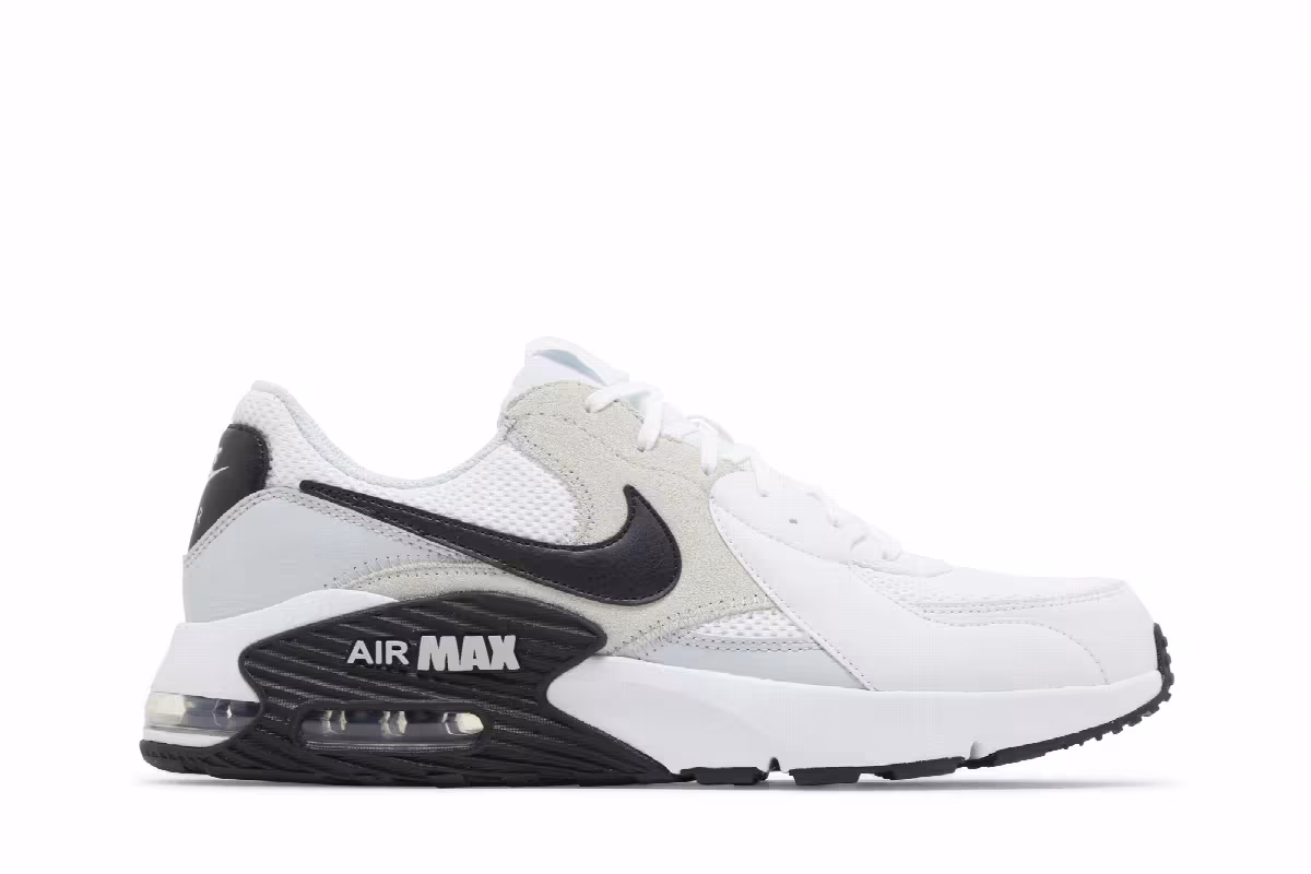Nike Air Max Excee White Black, view 2