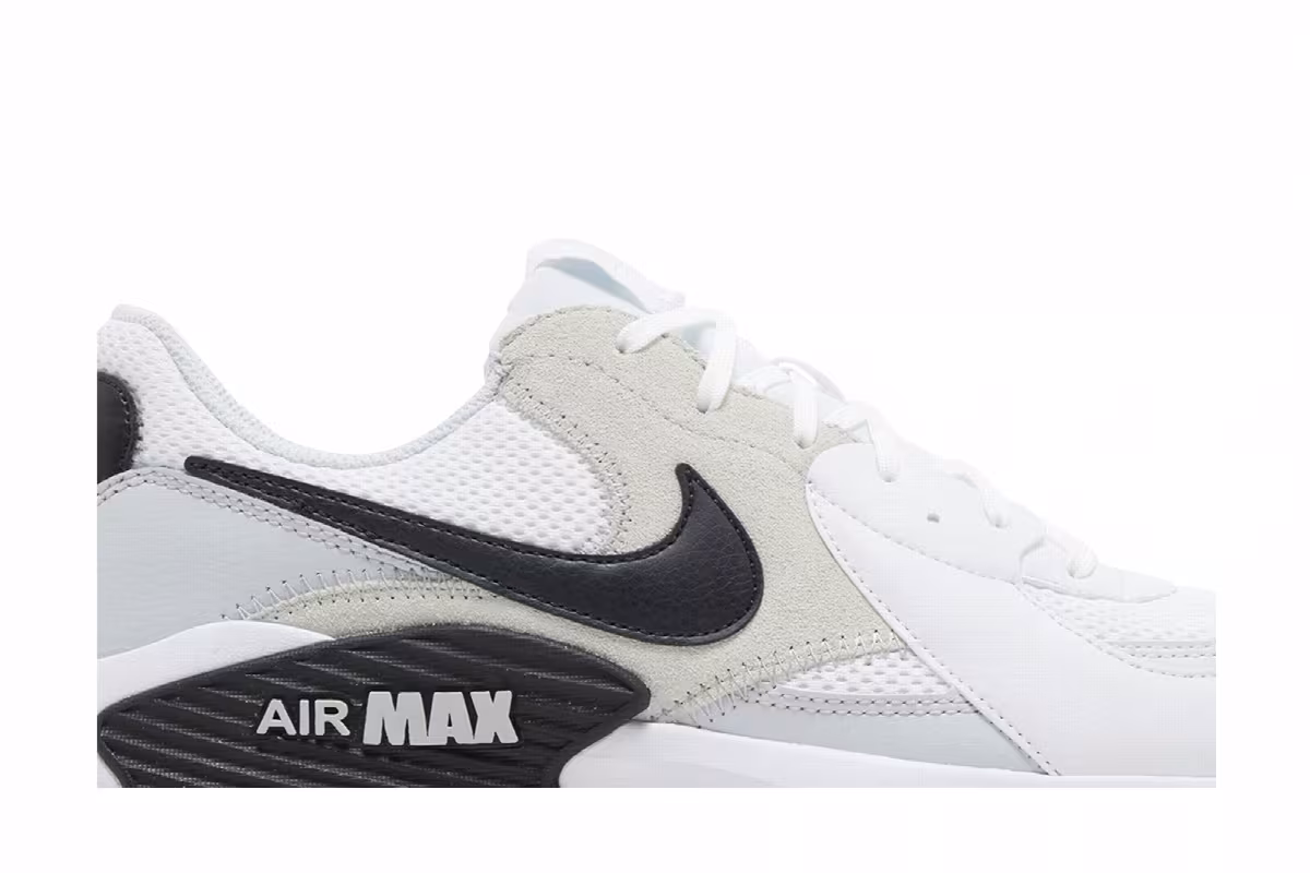 Nike Air Max Excee White Black, view 3