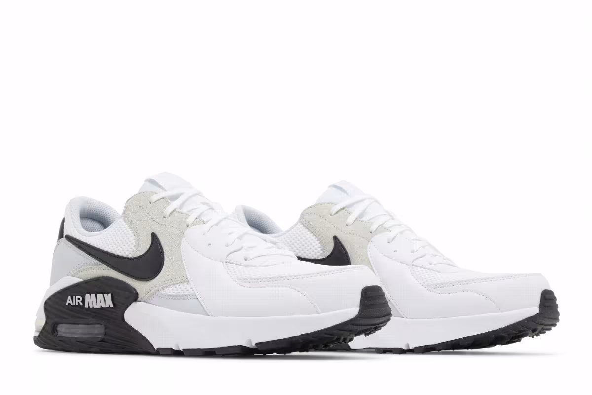 Nike Air Max Excee White Black, view 9