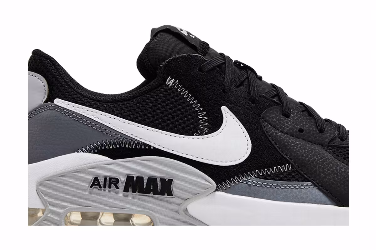 Nike Air Max Excee Black Cool Grey, view 3