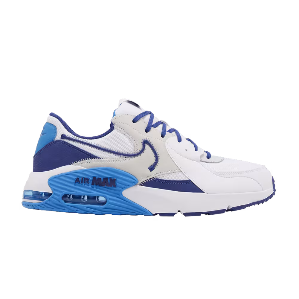 Nike Air Max Excee White Deep Royal Blue