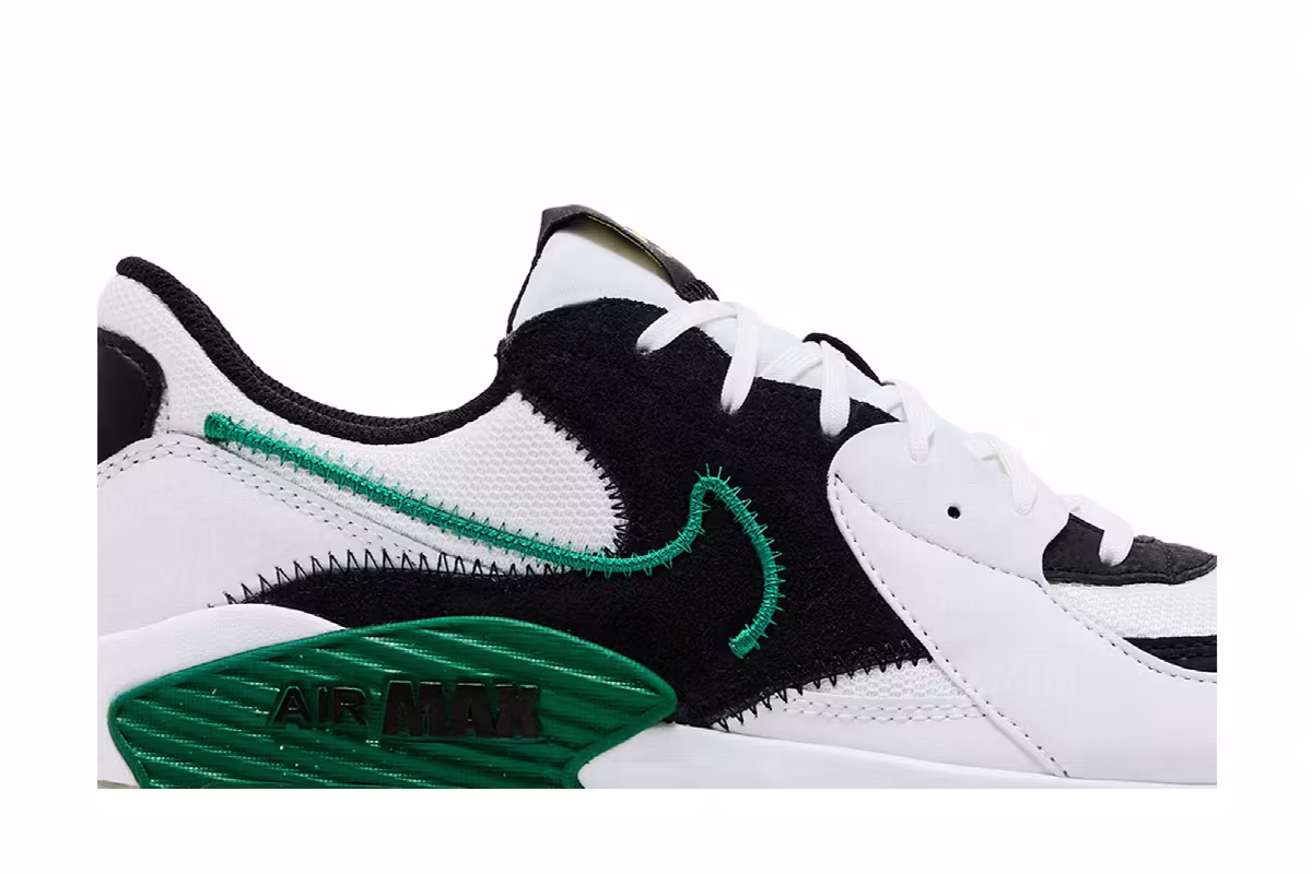 Nike Air Max Excee White Black Malachite, view 3