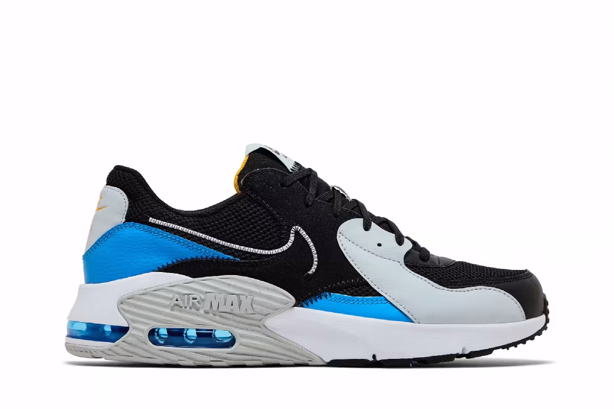 Nike Air Max Excee Black Photo Blue, view 2