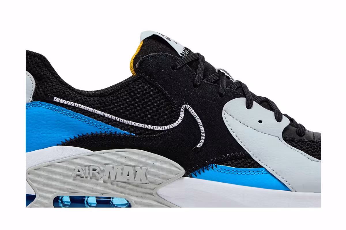 Nike Air Max Excee Black Photo Blue, view 3