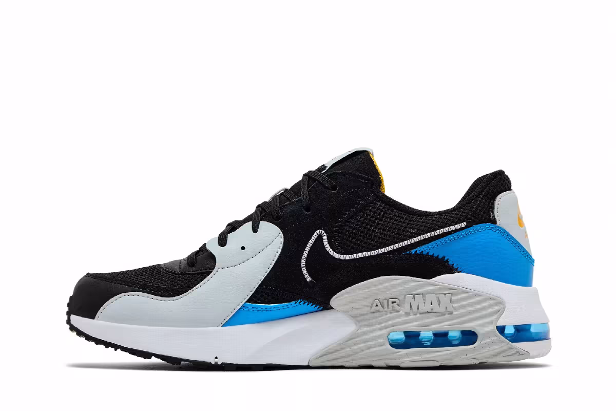 Nike Air Max Excee Black Photo Blue, view 4