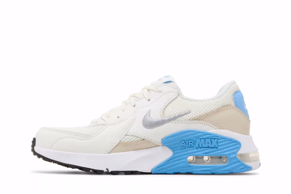 Nike Women's Air Max Excee Summit White University Blue, view 4