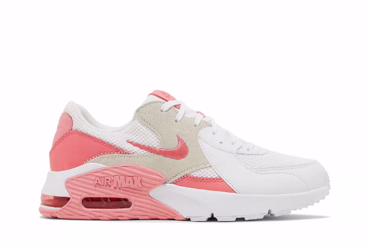 Nike Women's Air Max Excee White Sea Coral, view 2