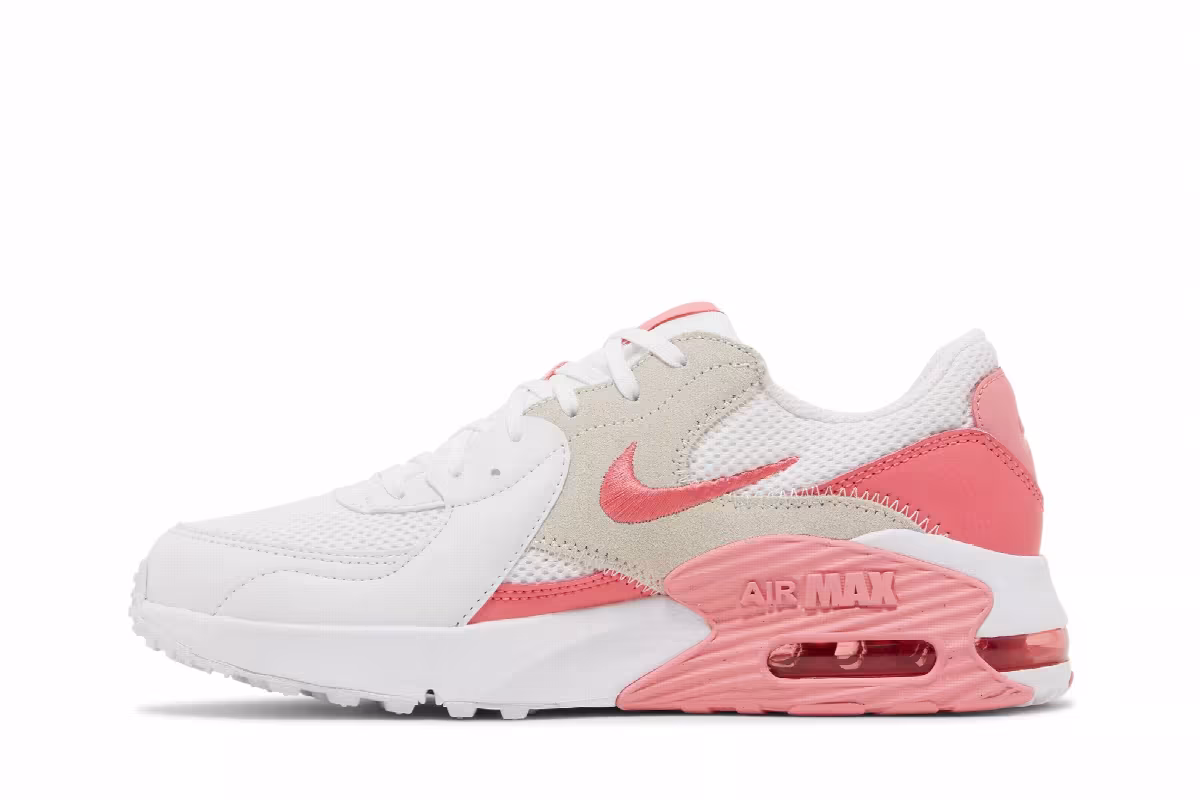Nike Women's Air Max Excee White Sea Coral, view 4