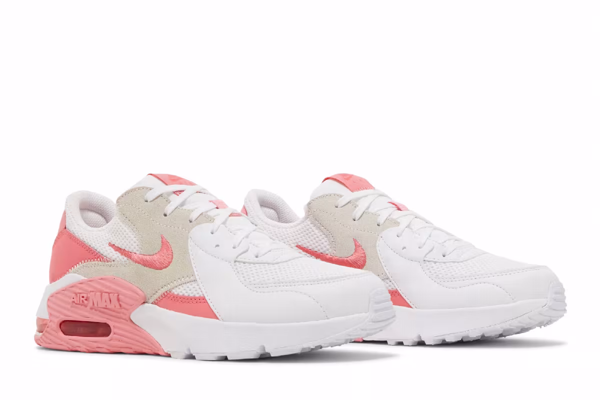 Nike Women's Air Max Excee White Sea Coral, view 9