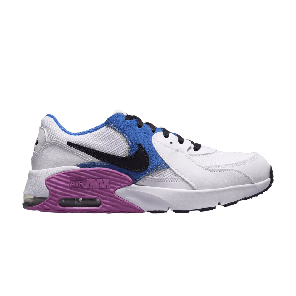 Nike Air Max Excee GS White Royal Fuchsia