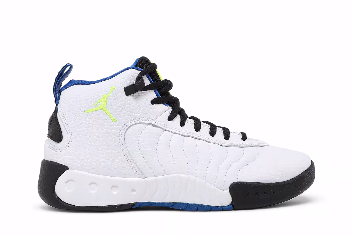Air Jordan Jumpman Pro BG White Cyber, view 2