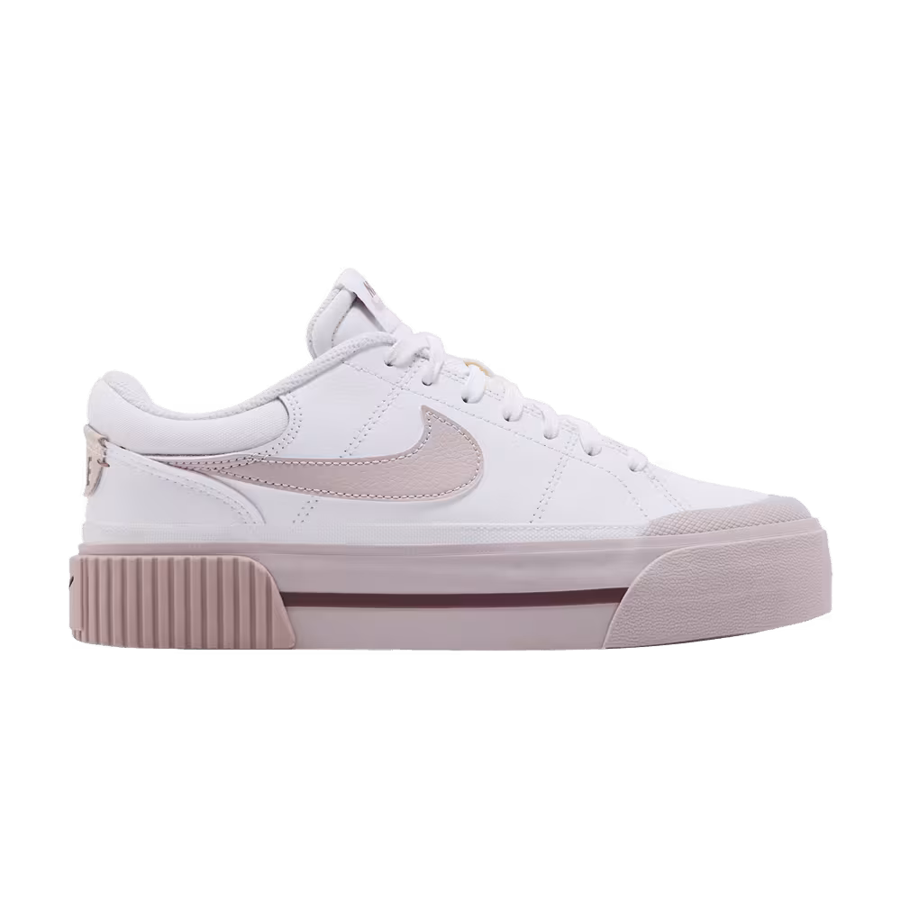 Nike Women's Court Legacy Lift White Smokey Mauve