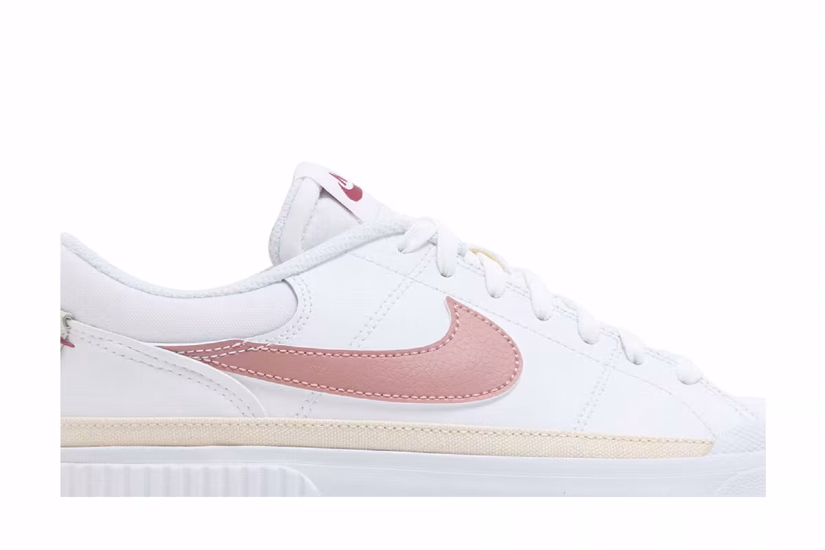 Nike Women's Court Legacy Lift White Guava Ice, view 3
