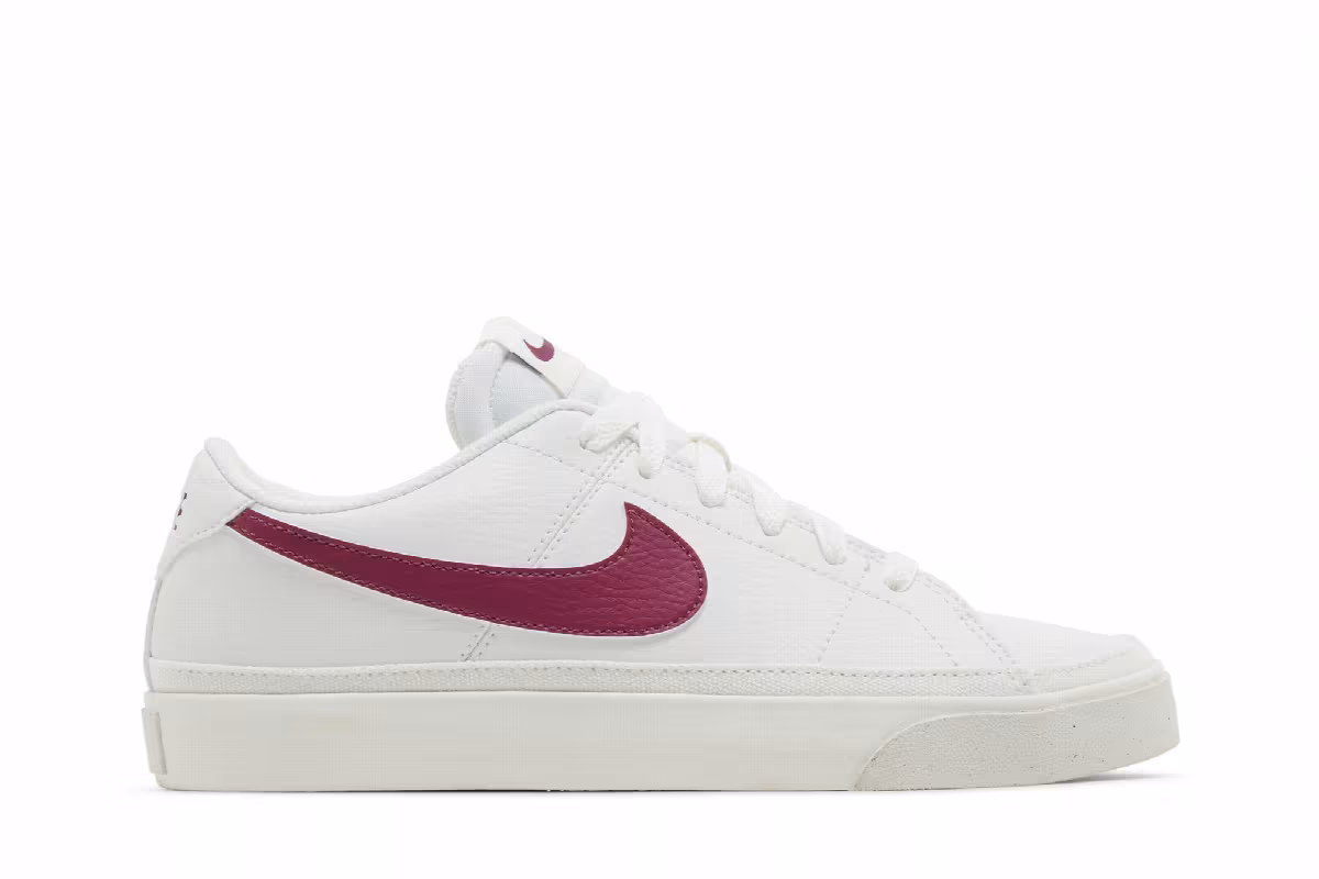 Nike Women's Court Legacy Next Nature White Rosewood, view 2