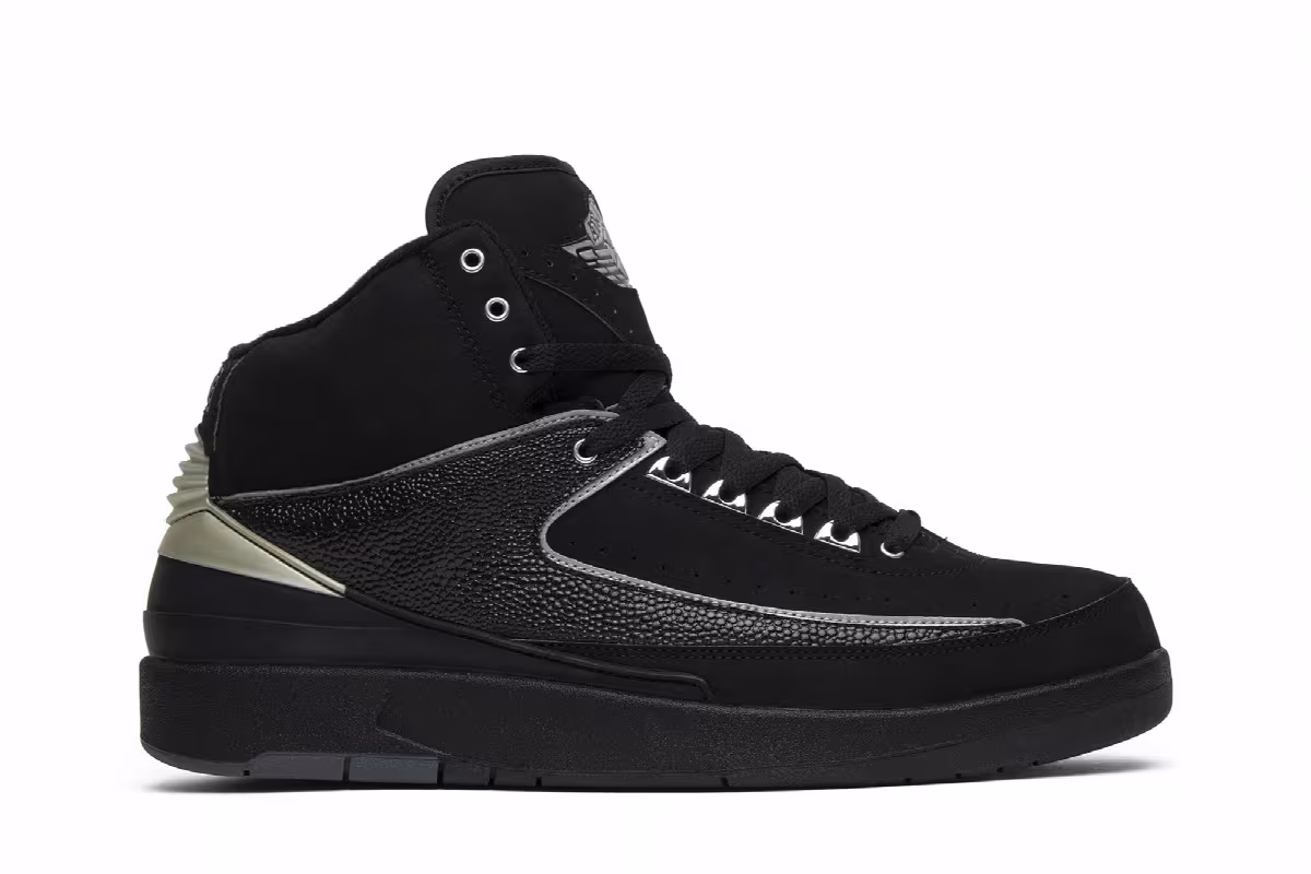 Air Jordan 2 Black Chrome 2004, view 2