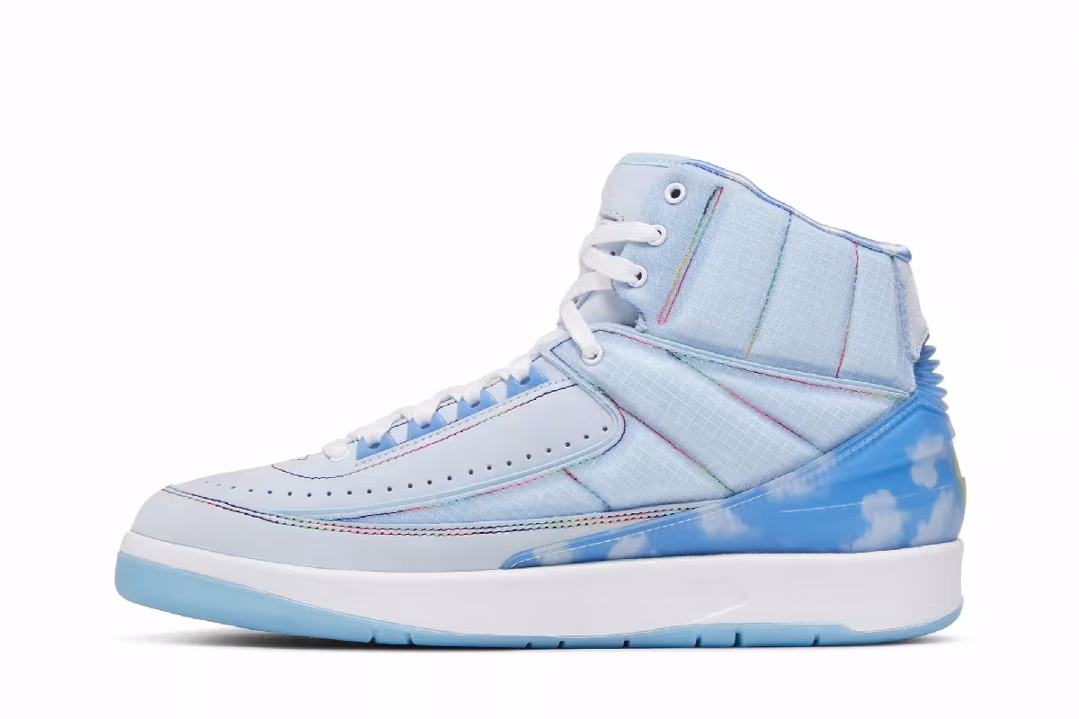 J. Balvin x Air Jordan 2 SP Sample, view 4