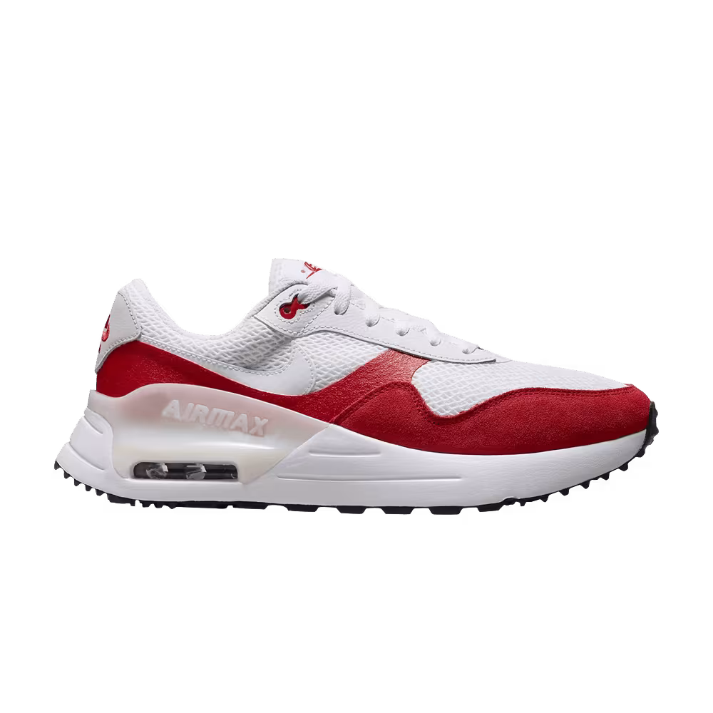Nike Air Max SYSTM White University Red