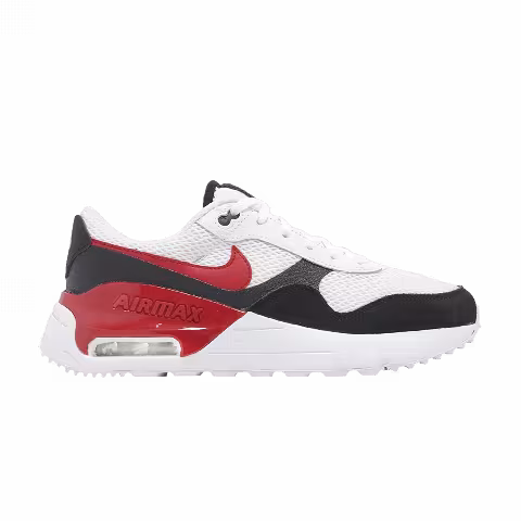 Nike Air Max SYSTM GS 'White Black Gym Red'