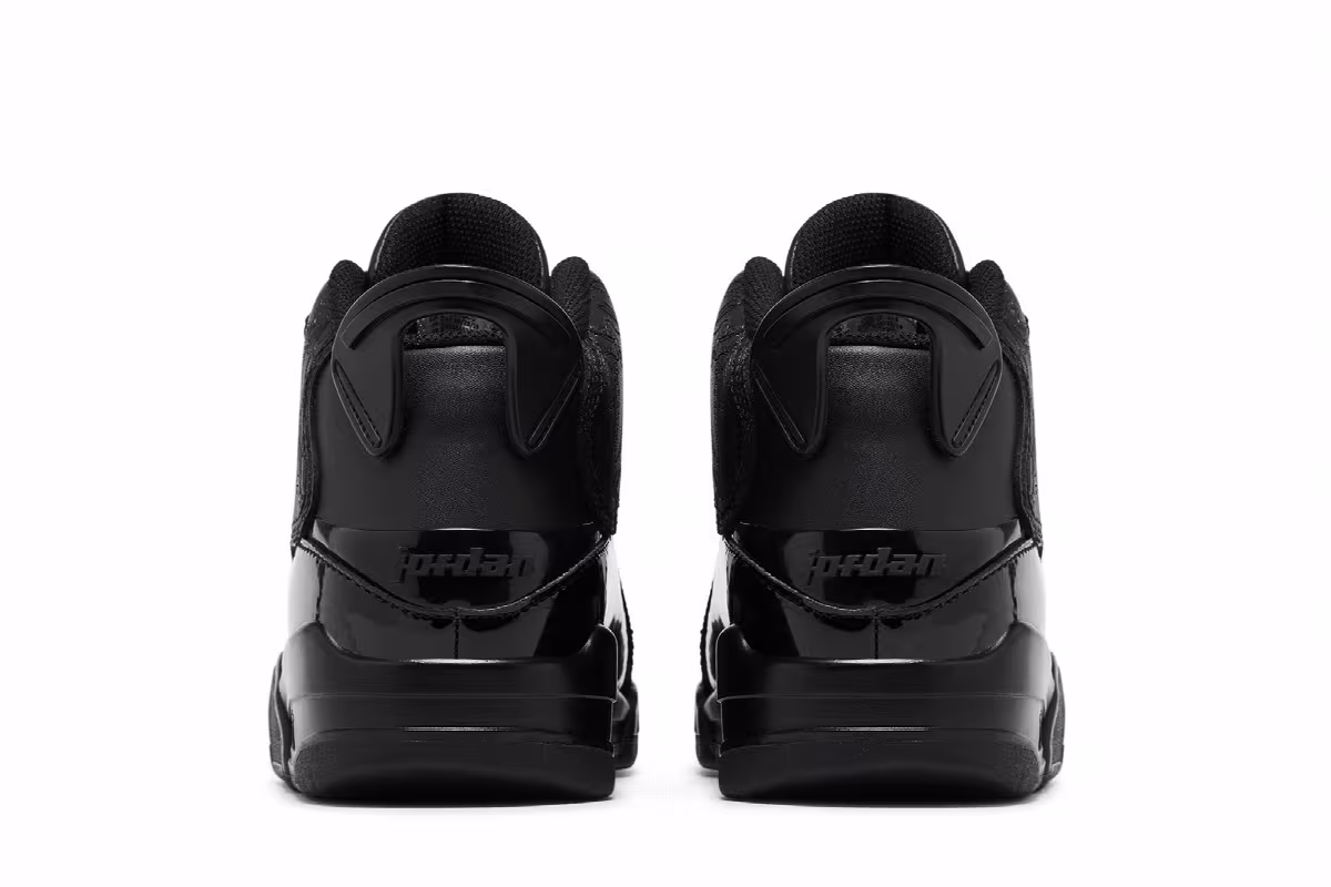 Air Jordan Dub Zero GS Triple Black, view 7